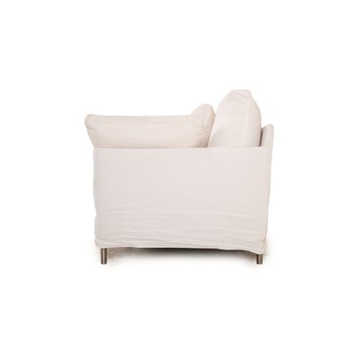 4-Seater Sofa in White Fabric from Living Divani-RQW-1748194