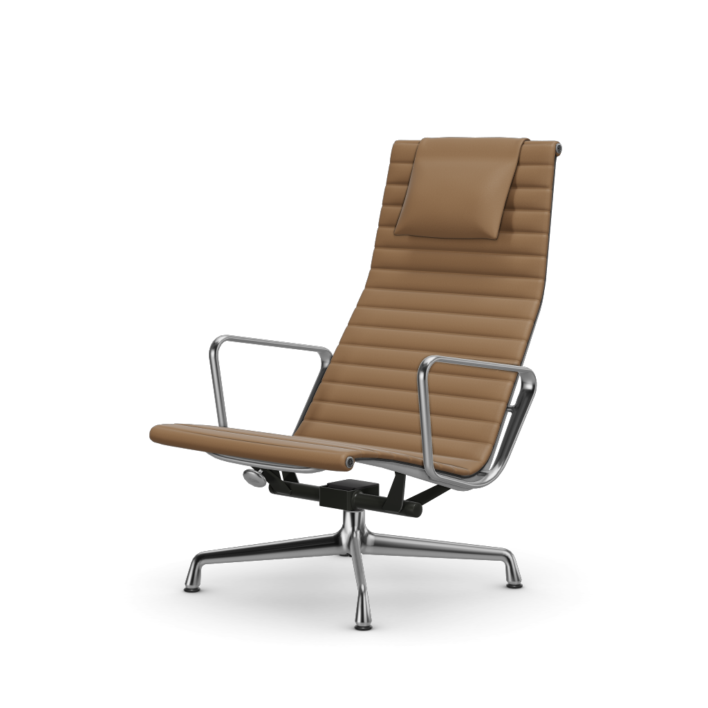 Aluminium Chair EA 124 – Lounge (Cover material - Fabric Leather Premium F)