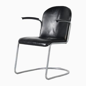 413 Easy Chair from Gispen, Netherlands, 1930s-DV-1404988