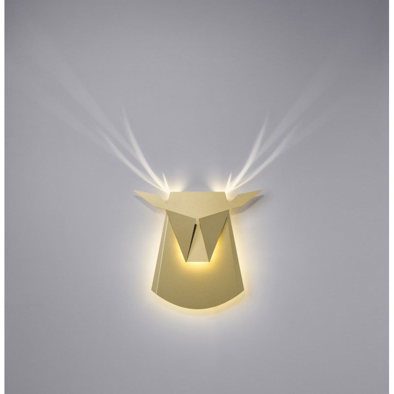 Deer Head Gold - Second Chance by Popup Lighting