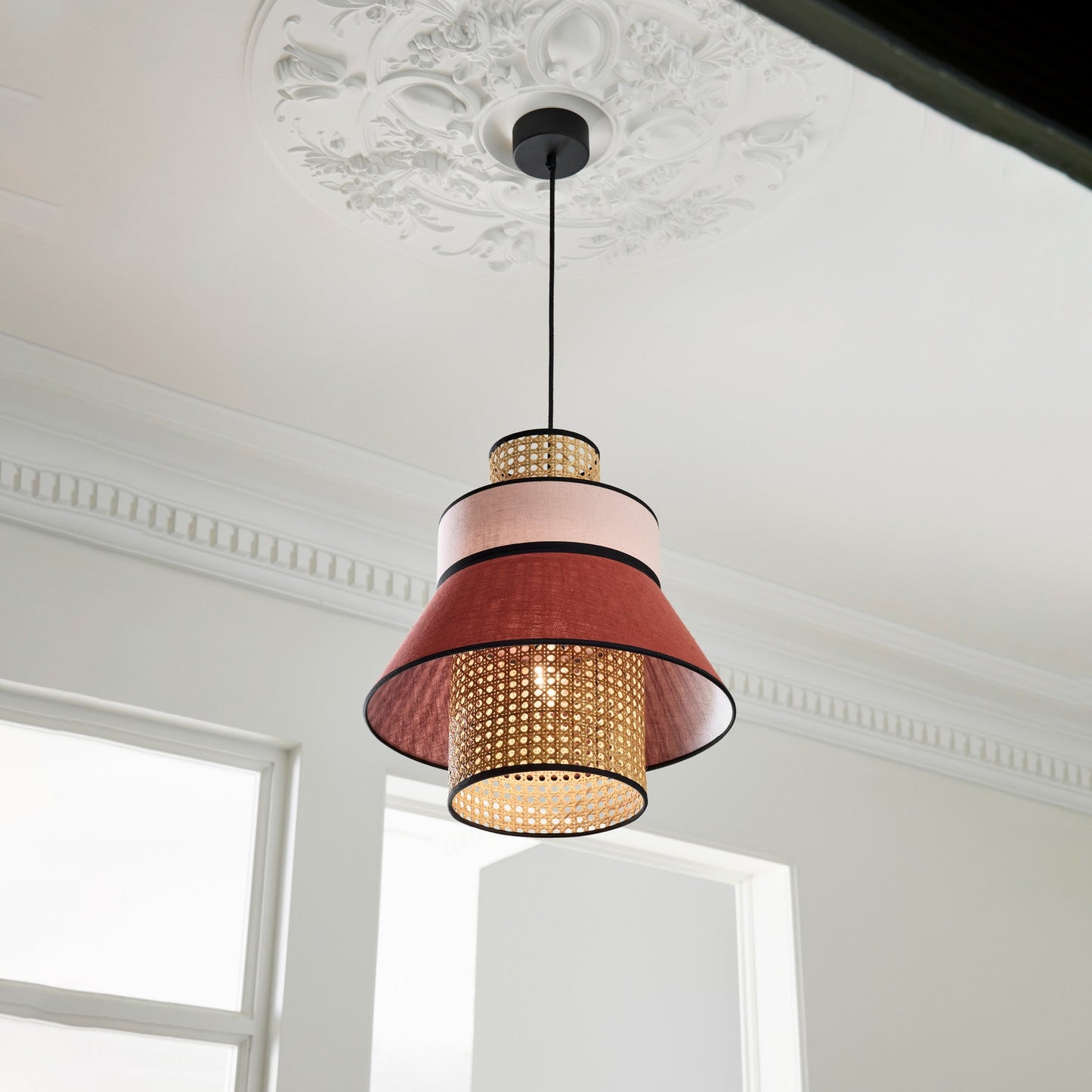 Pendant Lamp Singapour Ml by Market Set #Massala/Rose