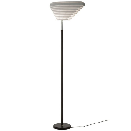 Aalto floor lamp A805 by Artek #nickel plated brass  #