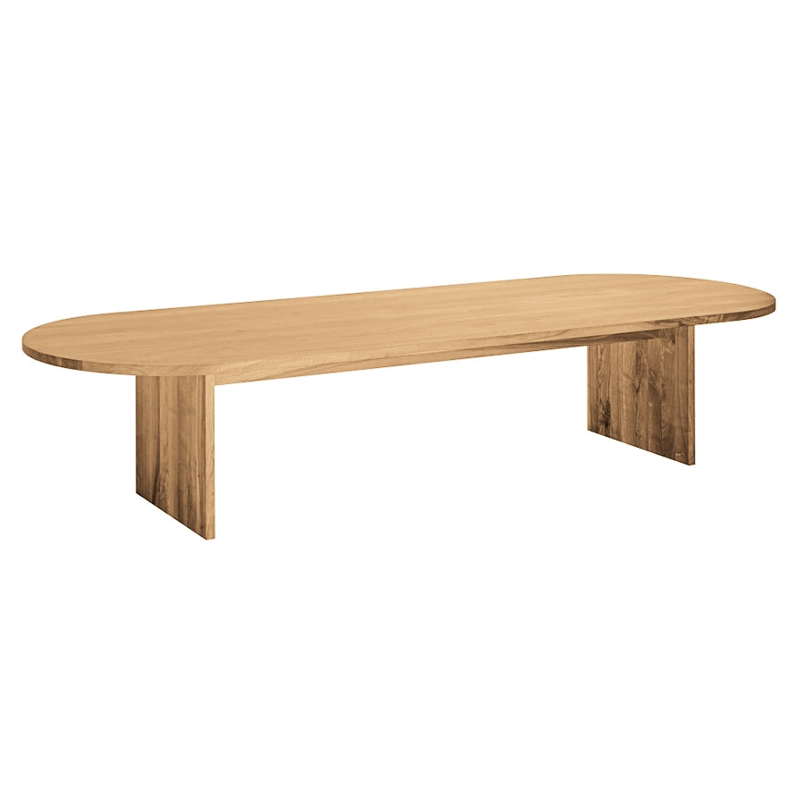 ASHIDA - Oval solid wood table