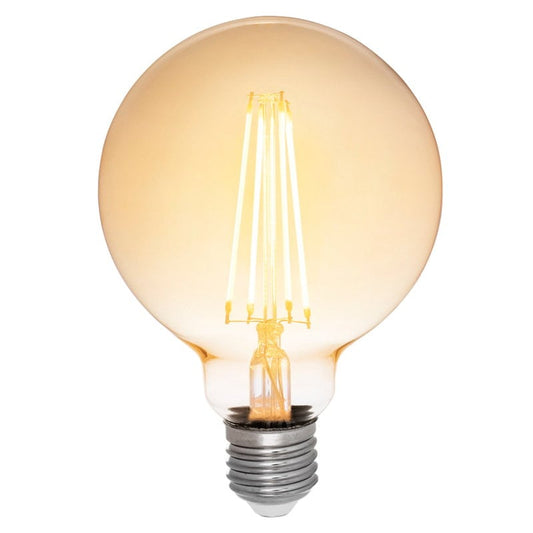 LED Decor Amber Globe G95 bulb 1,3W E27 125lm by Airam # #