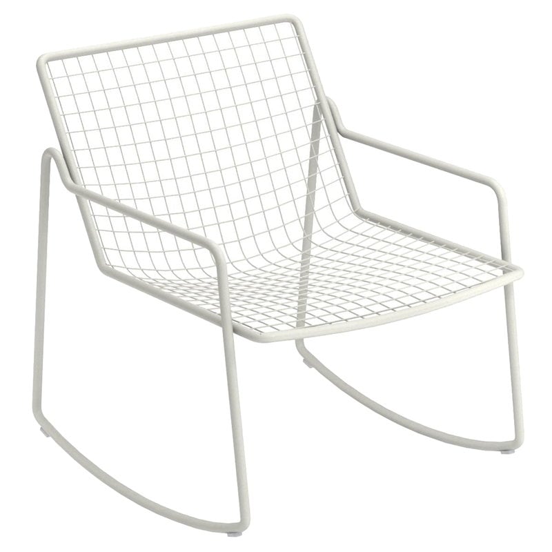 Rio swing lounge chair by Emu #matt white #