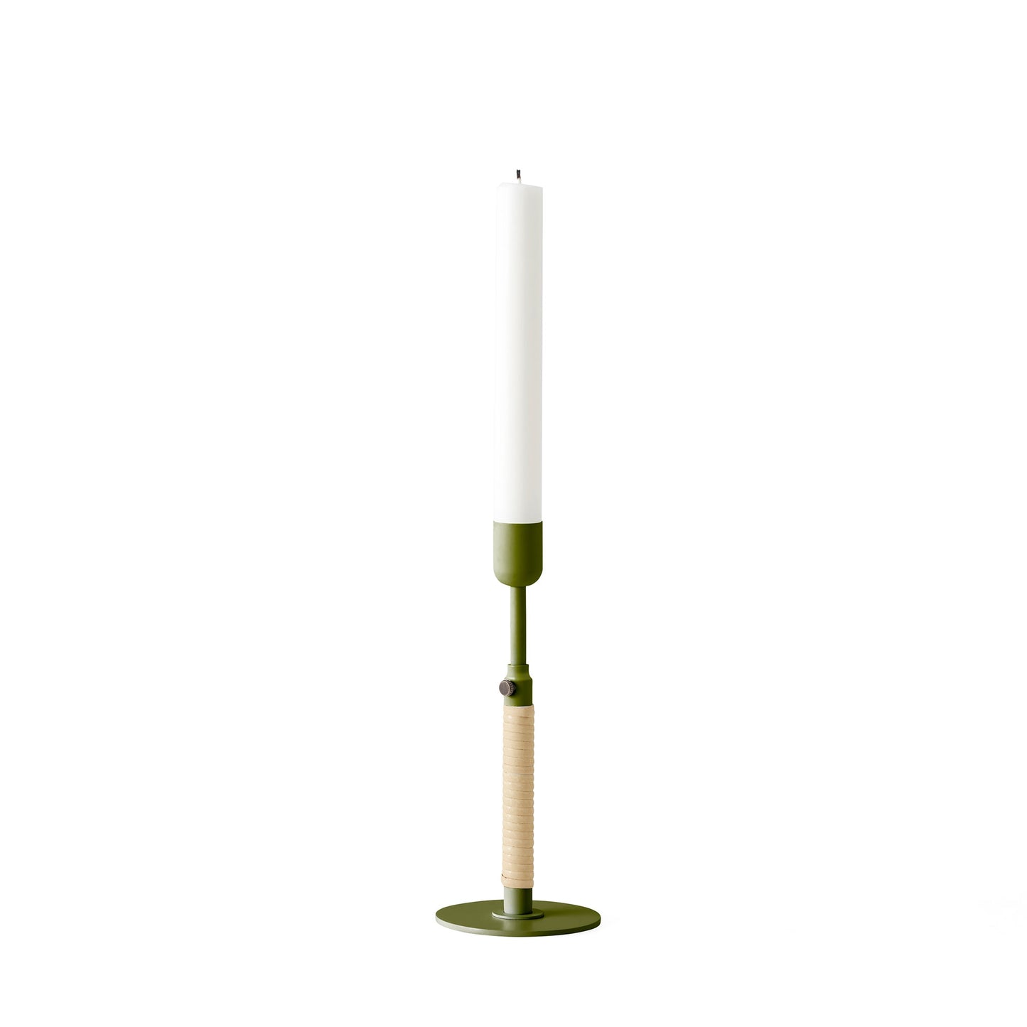 Duca Candlestick by Audo #Olive Green