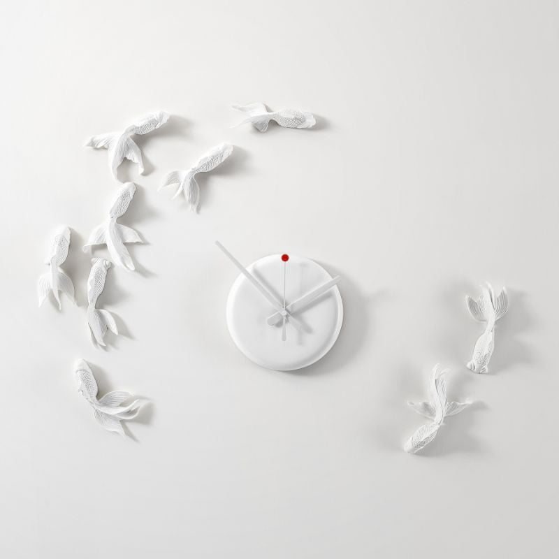 Goldfish X Clock by Haoshi