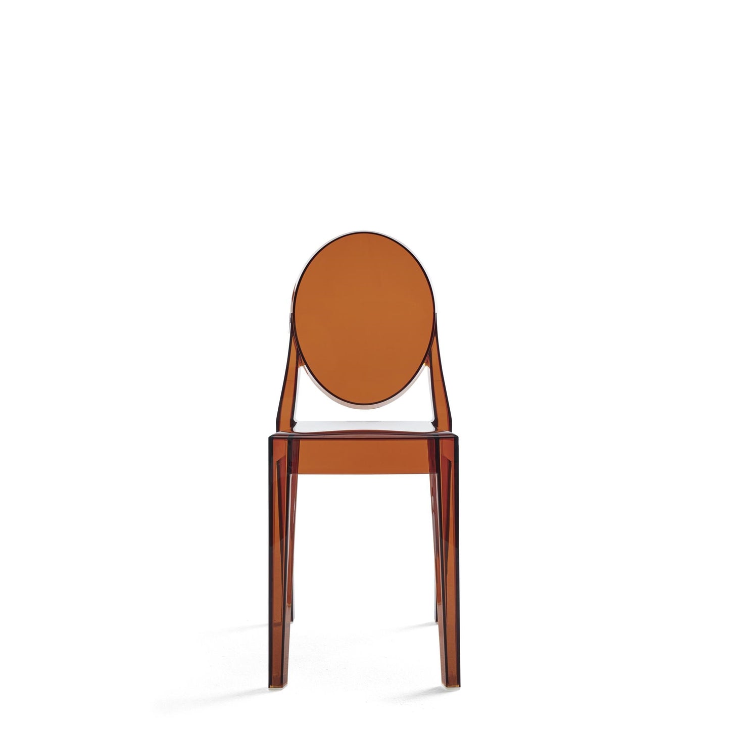 Victoria Ghost Dining Chair by Kartell #Amber