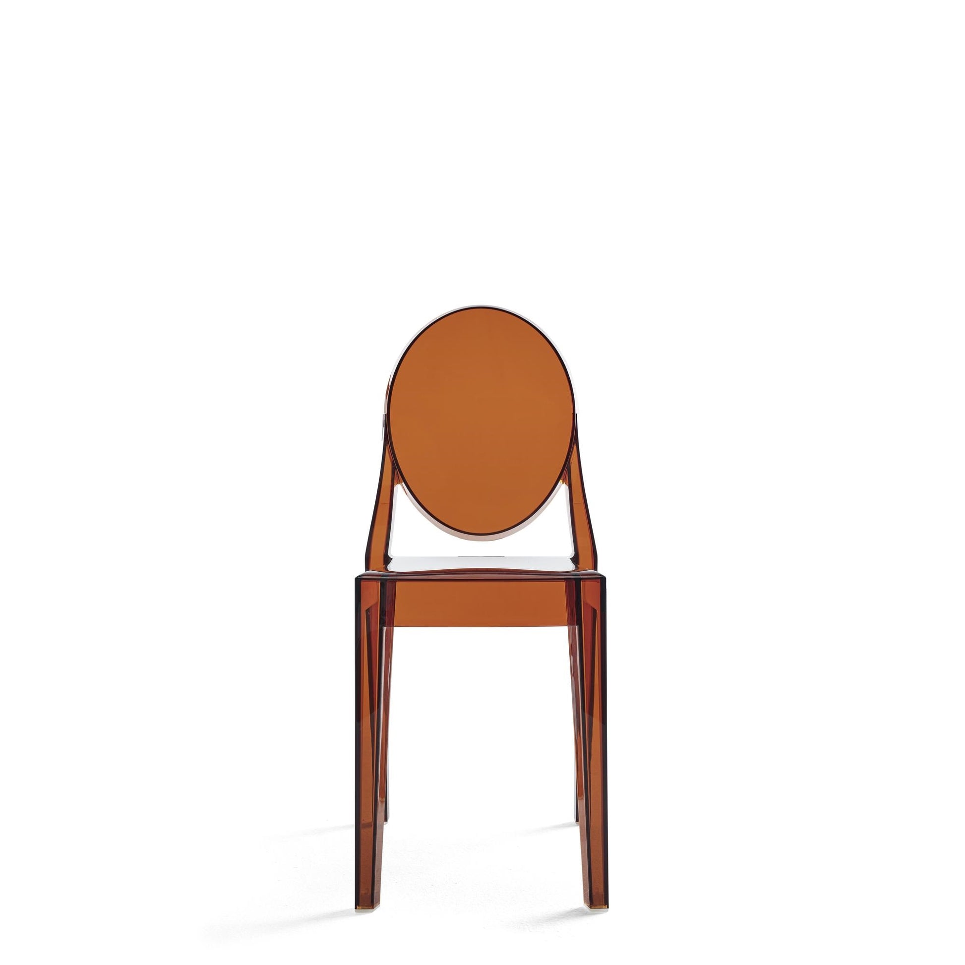 Victoria Ghost Dining Chair by Kartell #Amber
