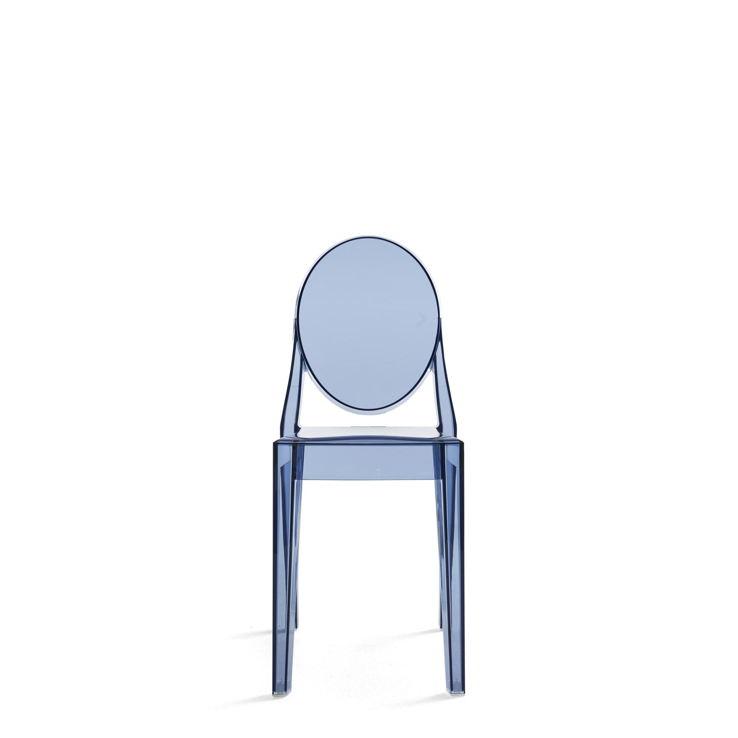 Victoria Ghost Dining Chair by Kartell #Blue