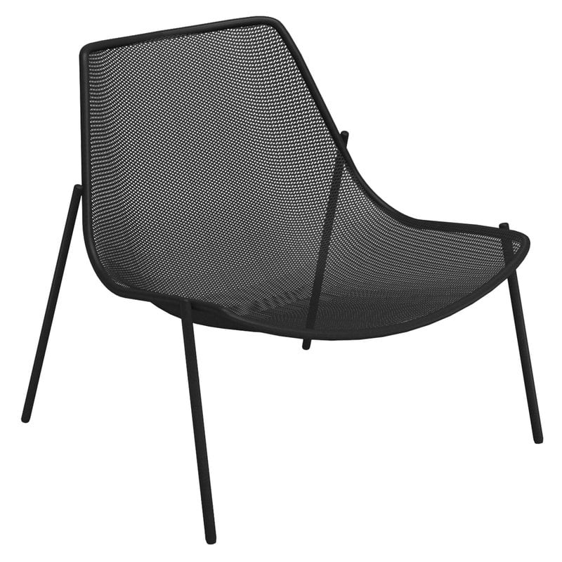 Round lounge chair by Emu #black #