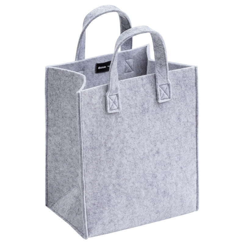 Meno home bag by Iittala #35 x 30 cm, grey recycled #