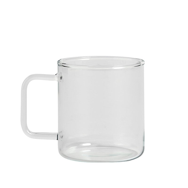 Glass coffee mug by HAY # #