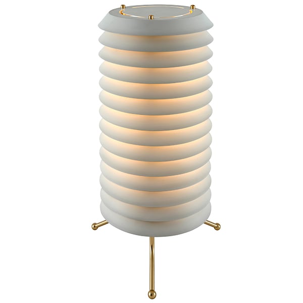 Maija 30 floor lamp by Santa & Cole #white #