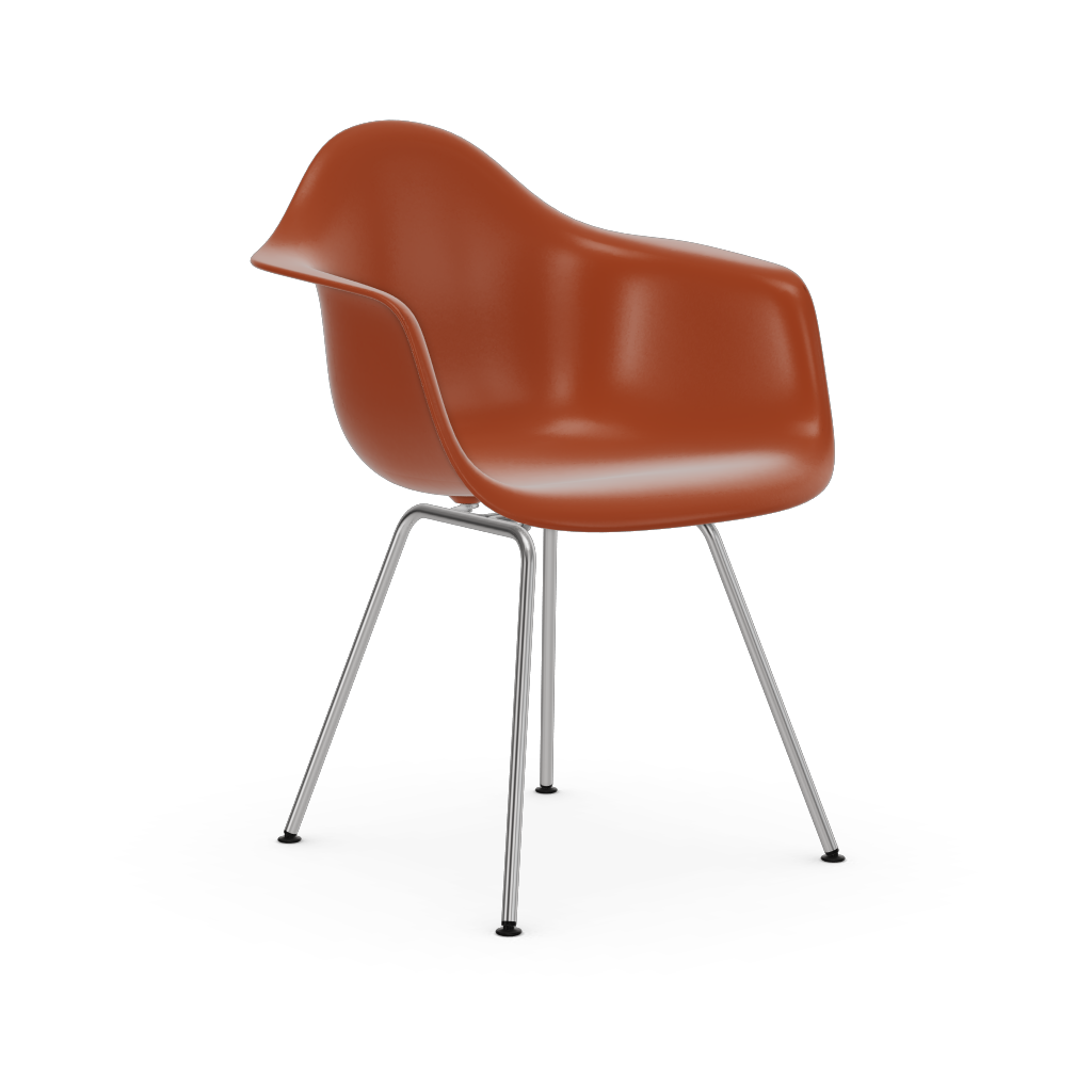 Eames Plastic Armchair DAX (without upholstery) by Vitra