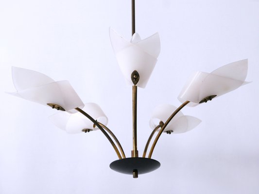 5-Armed Ceiling Lamp, Germany, 1950s-WPT-1405314