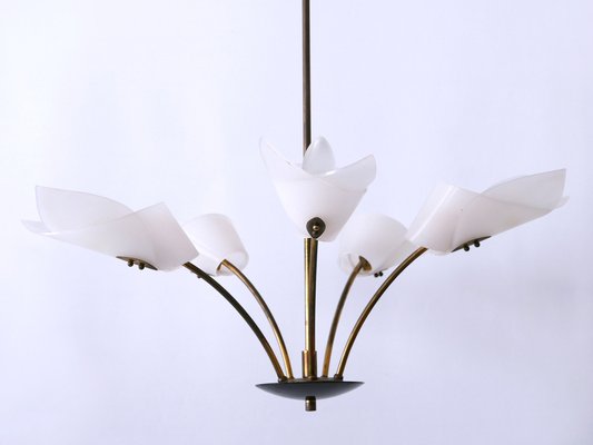 5-Armed Ceiling Lamp, Germany, 1950s-WPT-1405314