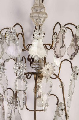 5 Branch Cut-Glass Wall Light-MBH-1032306