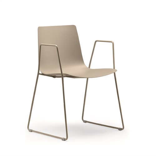 slim chair sledge arm / 89B by Alias