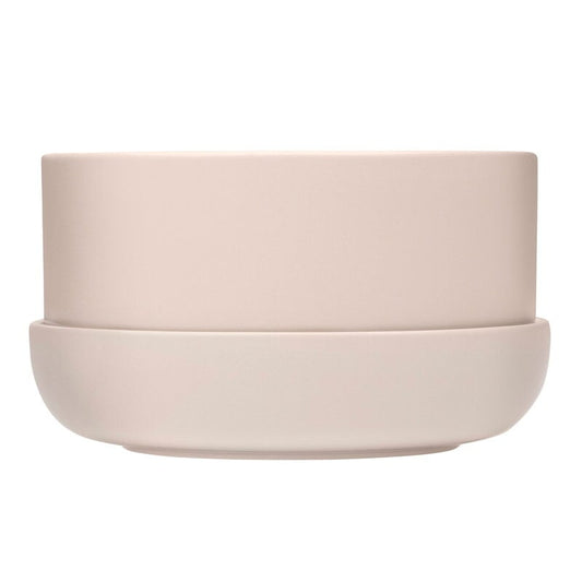 Nappula plant pot with saucer by Iittala #240 x 130 mm, beige #