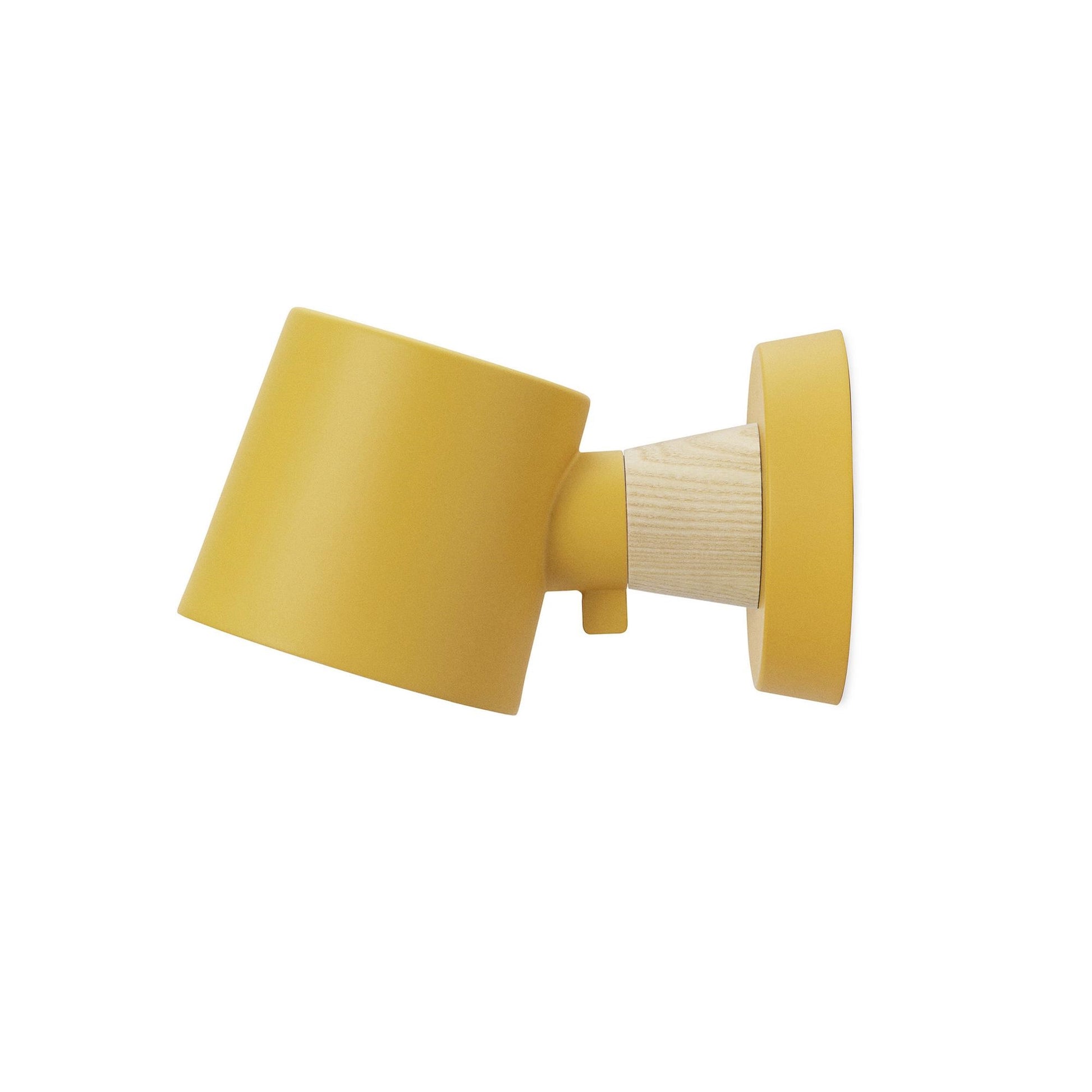 Rise Wall Lamp Without Cord by Normann Copenhagen #Yellow