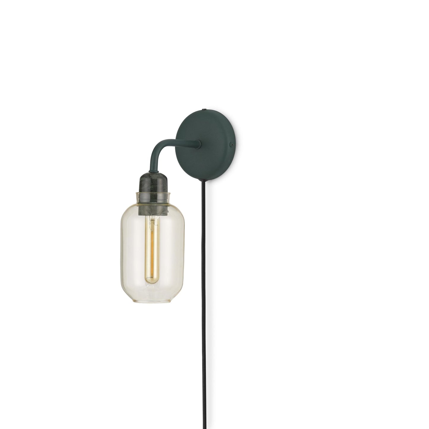 Amp Wall Lamp by Normann Copenhagen #Gold / Green marble