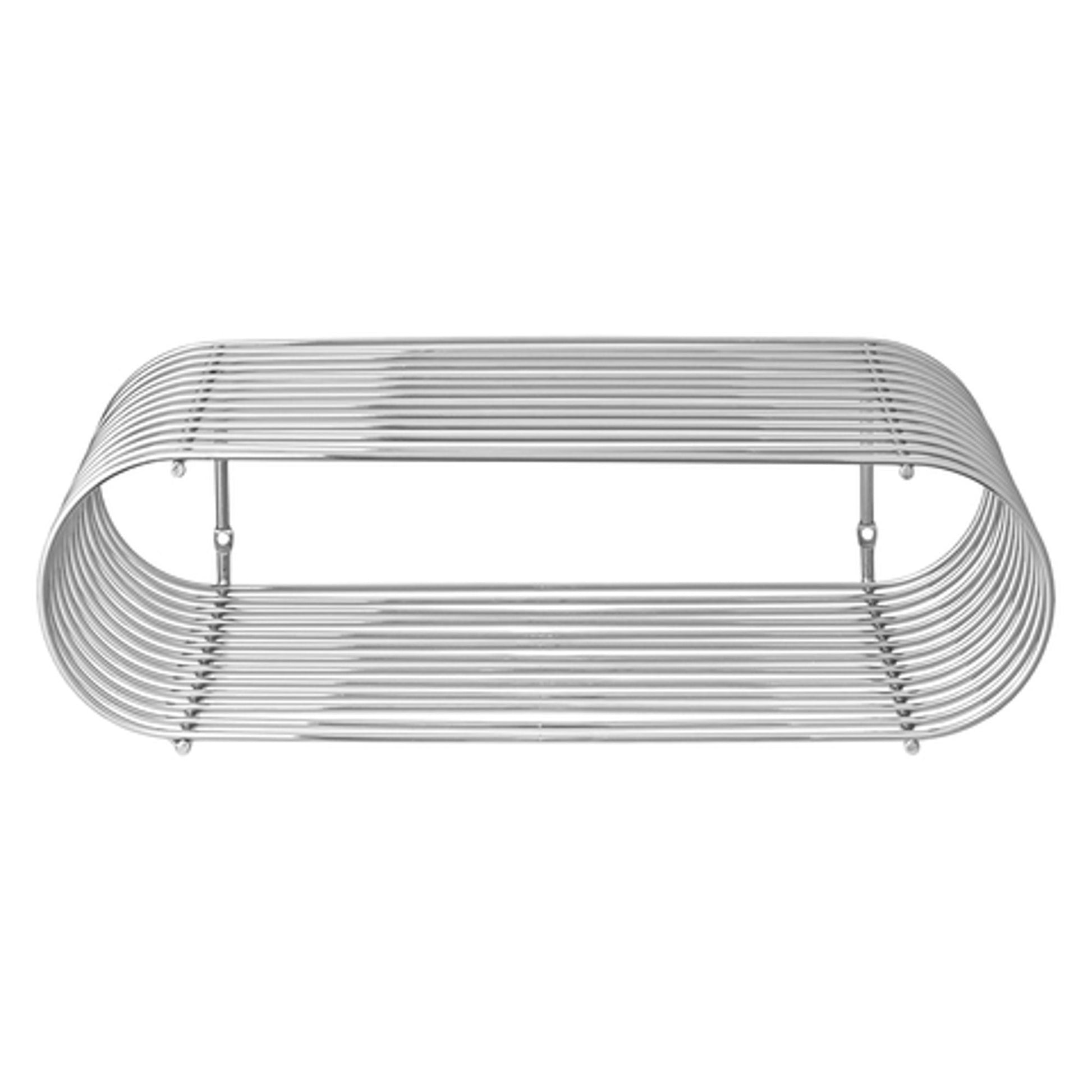 CURVA Shelf H12 cm by AYTM #Silver