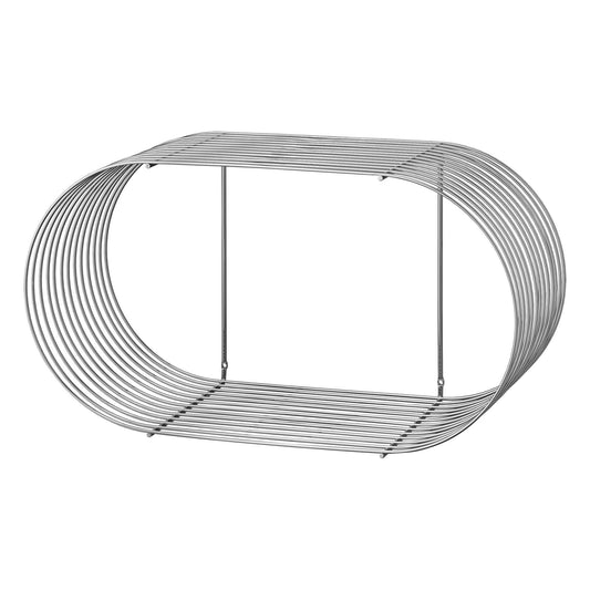 CURVA Shelf H33 cm by AYTM #Silver