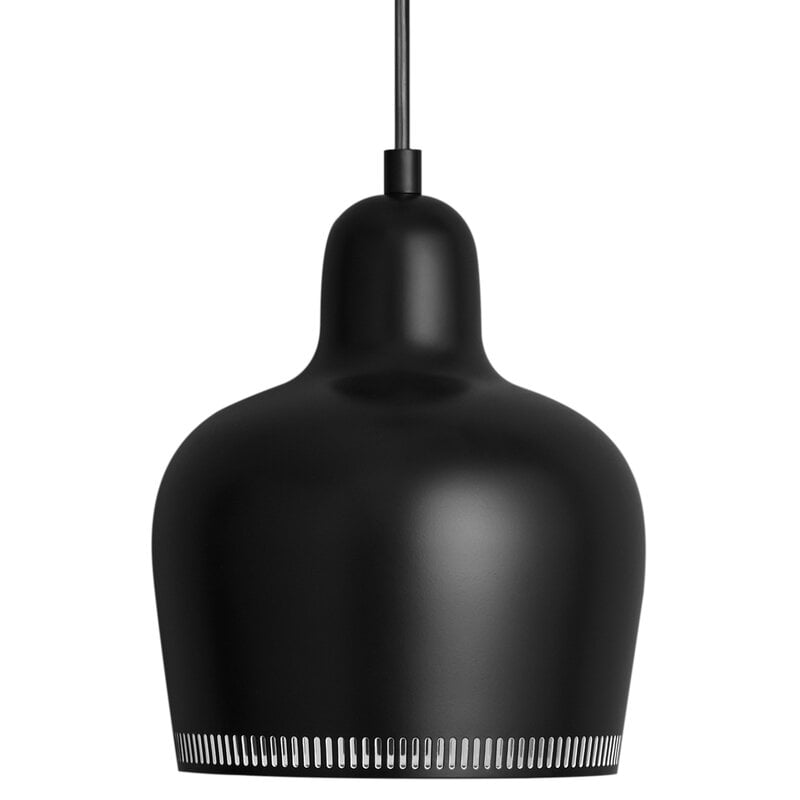 Aalto pendant A330S "Golden Bell" by Artek #black #