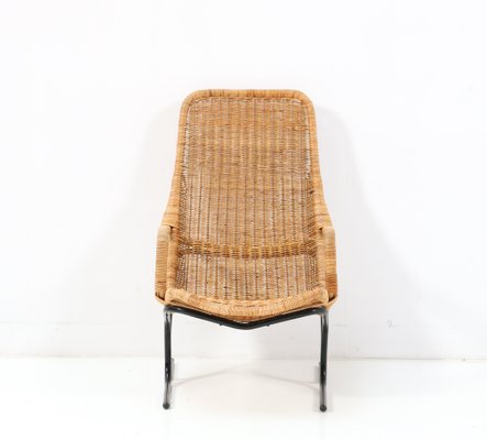 514 Lounge Chair in Wicker by Dirk Van Sliedrecht for Gebroeders Jonkers Noordwolde, 1961-MY-1417789