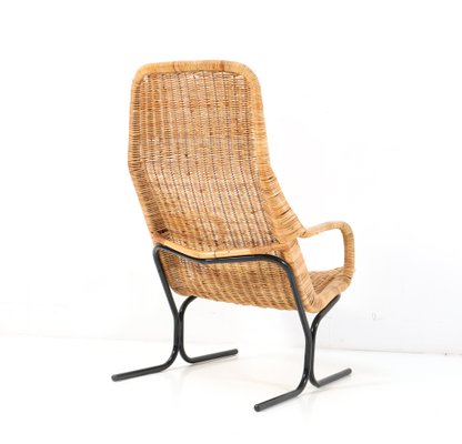 514 Lounge Chair in Wicker by Dirk Van Sliedrecht for Gebroeders Jonkers Noordwolde, 1961-MY-1417789