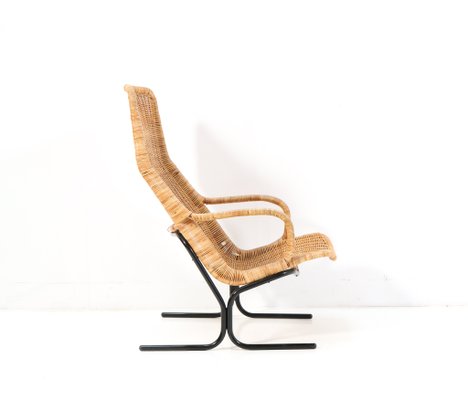 514 Lounge Chair in Wicker by Dirk Van Sliedrecht for Gebroeders Jonkers Noordwolde, 1961-MY-1417789