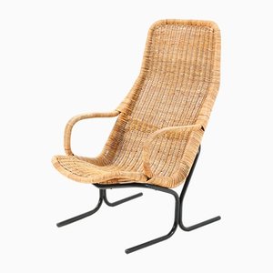 514 Lounge Chair in Wicker by Dirk Van Sliedrecht for Gebroeders Jonkers Noordwolde, 1961-MY-1417789