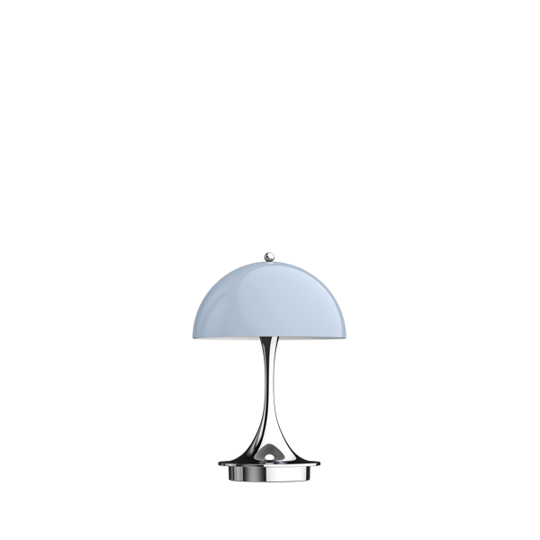 Panthella Portable Lamp by Louis Poulsen #Grey opal acryl