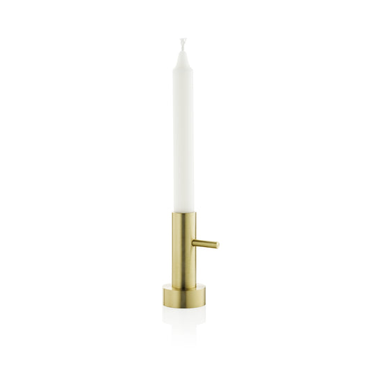 Candleholder Candlestick Single #1 by Fritz Hansen #Brass