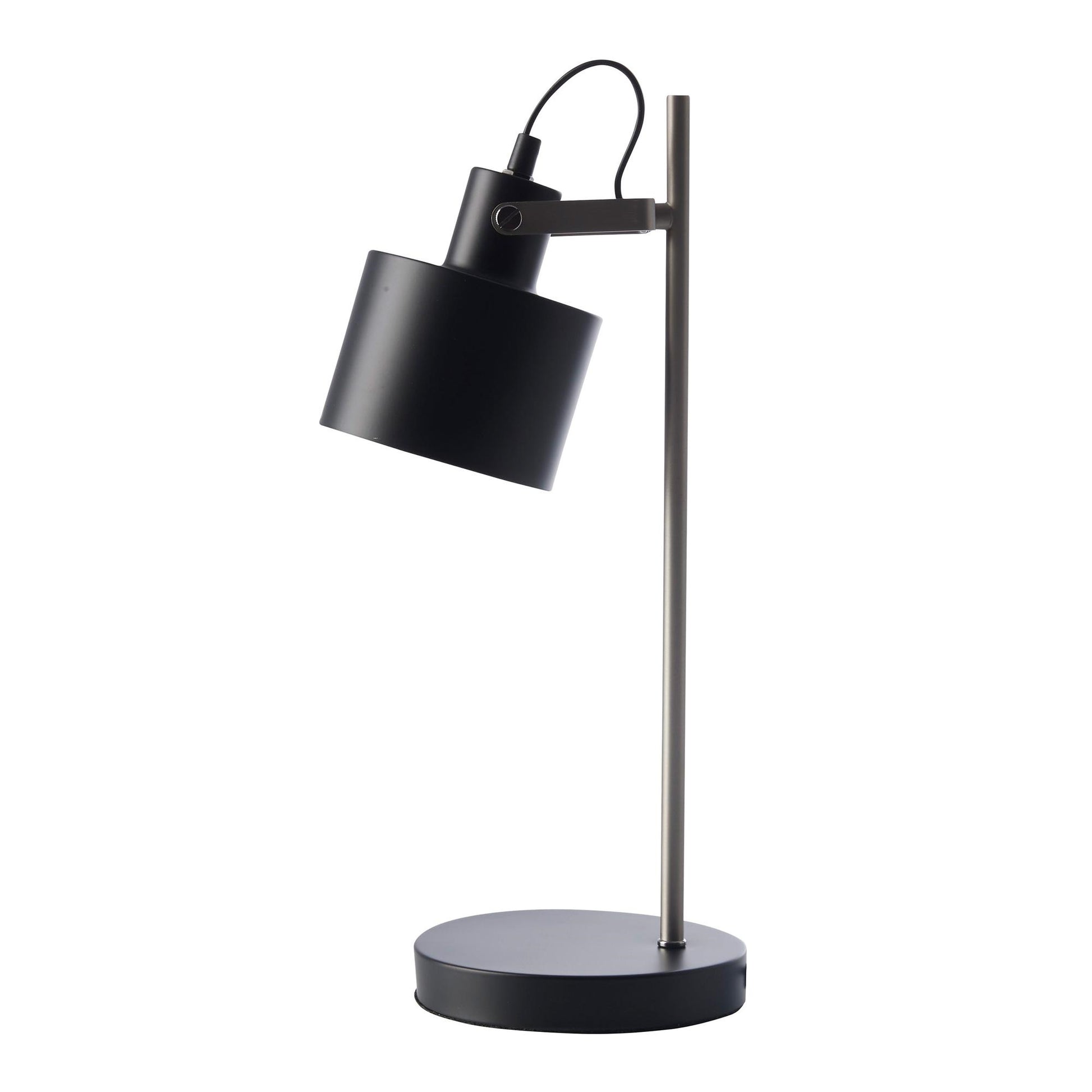 Ocean Table Lamp by Dyberg Larsen #Black/ Steel
