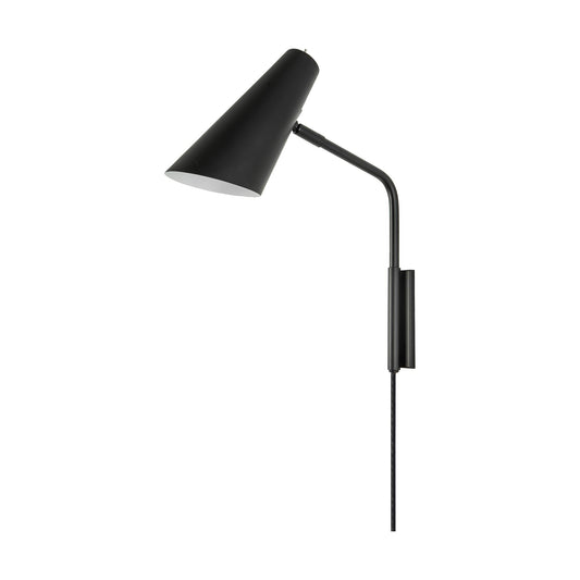 Noa Wall Lamp Matt Black by Dyberg Larsen #Matt Black