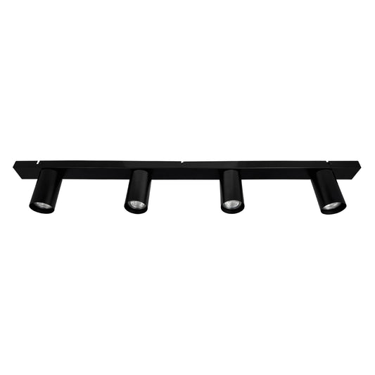 Modern Ceiling Rail With 4 Spots by Dyberg Larsen #Black