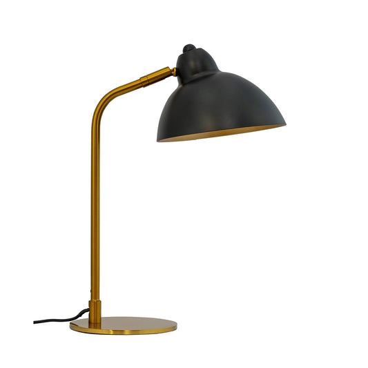 Futura Table Lamp Small by Dyberg Larsen #Black/ Brass
