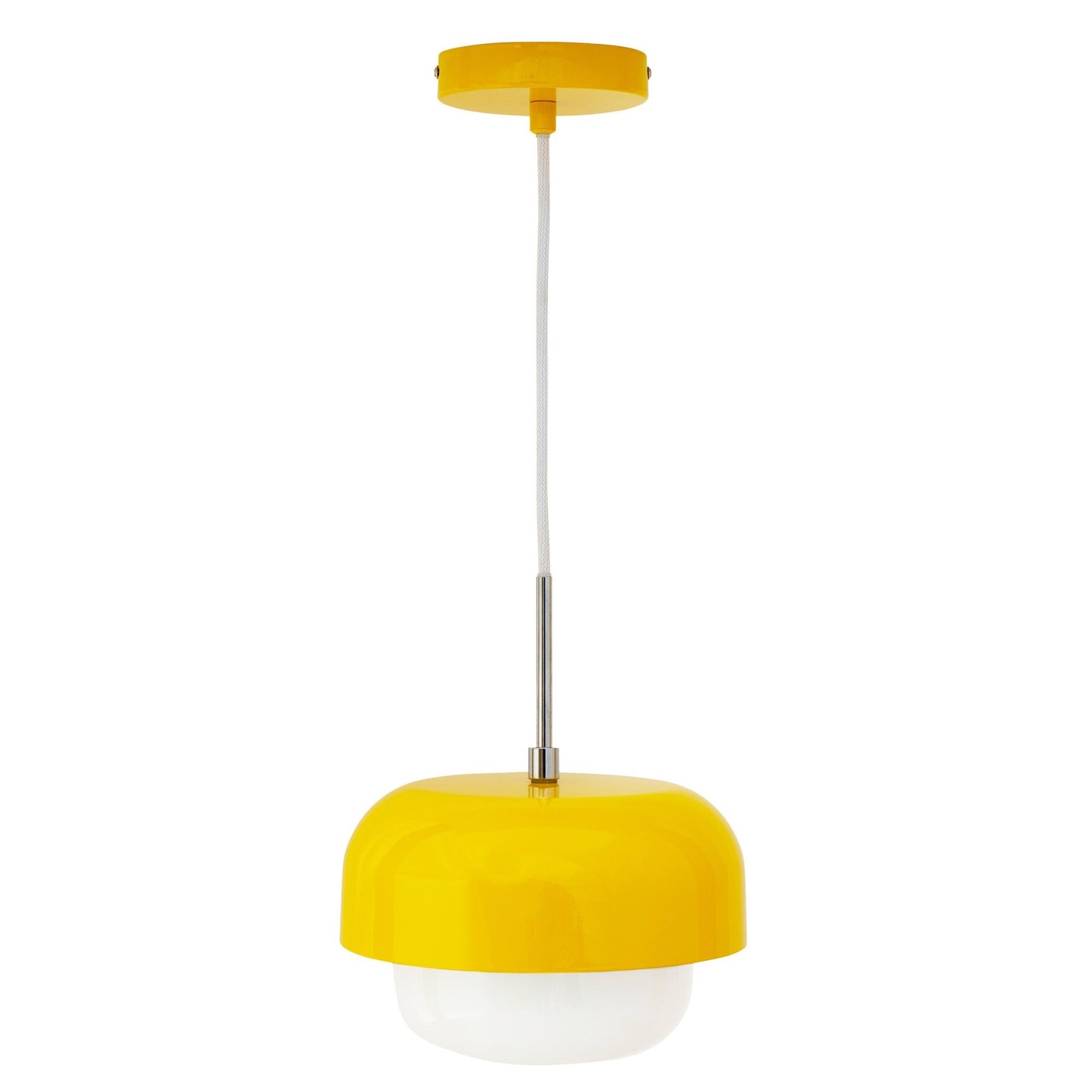 Haipot Ø23 Pendant Lamp by Dyberg Larsen #Yuzu Yellow