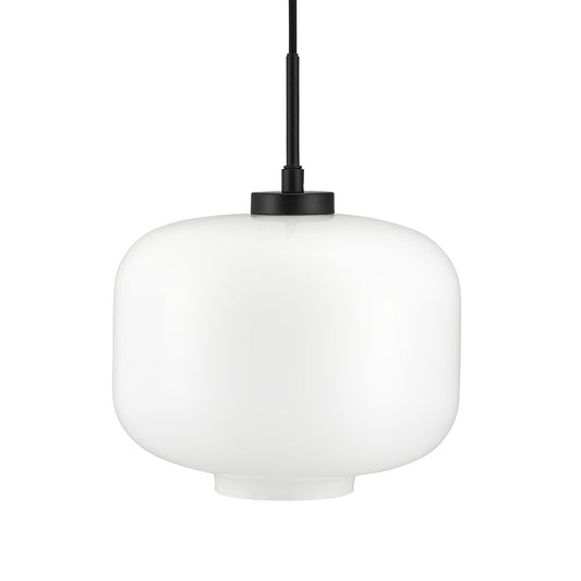 ARP Pendant Lamp Ø25cm by Dyberg Larsen #Opal / Matt Black
