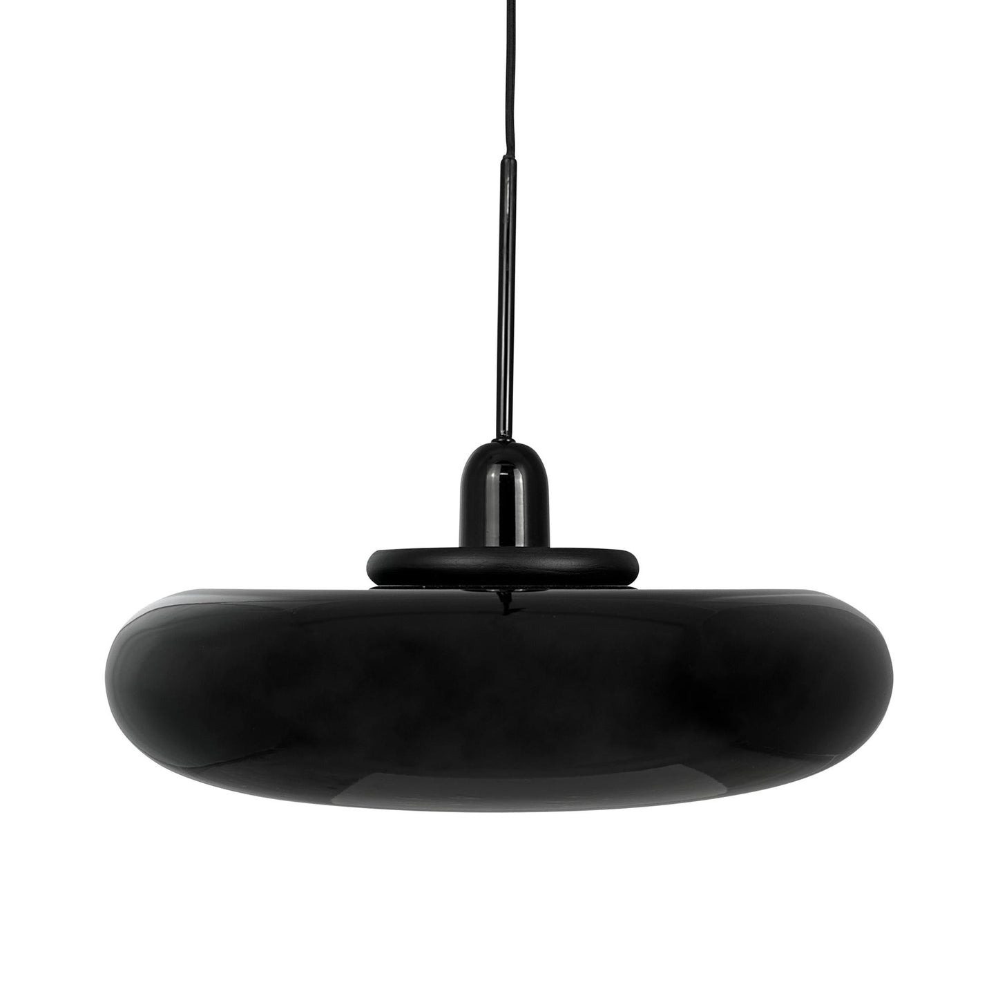 Planet Pendant Lamp With Ring by Dyberg Larsen #Black