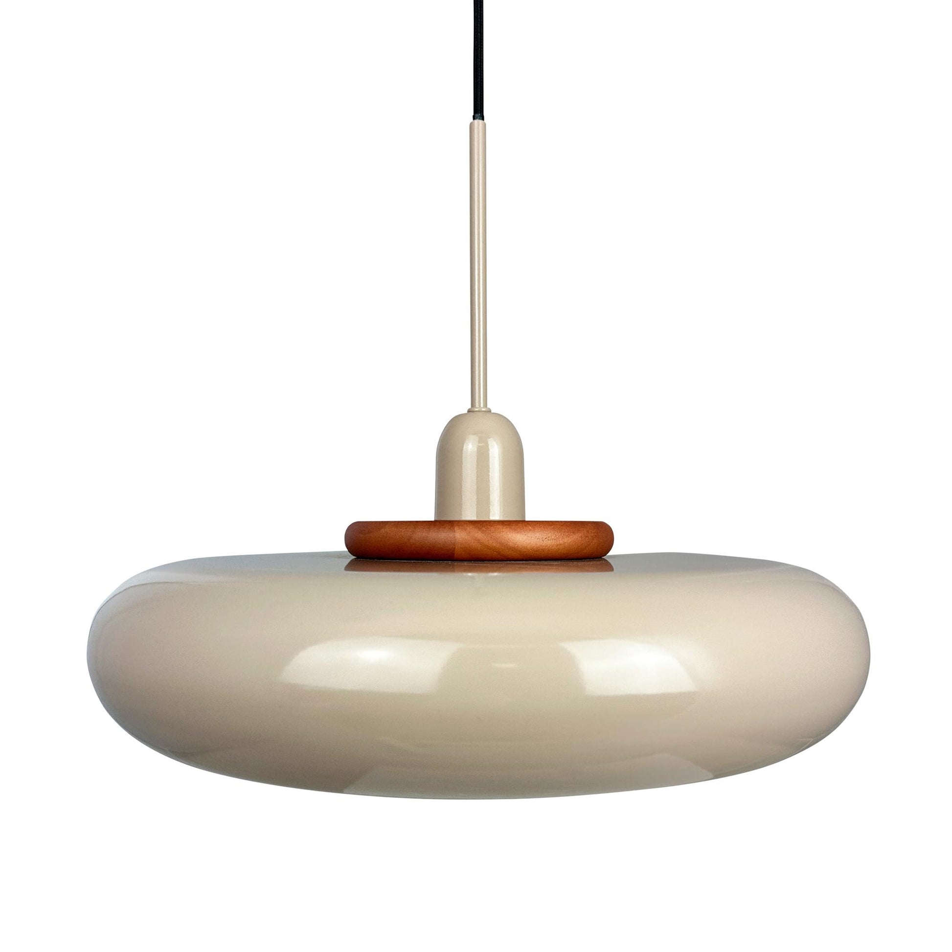 Planet Pendant Lamp With Ring by Dyberg Larsen #Latte