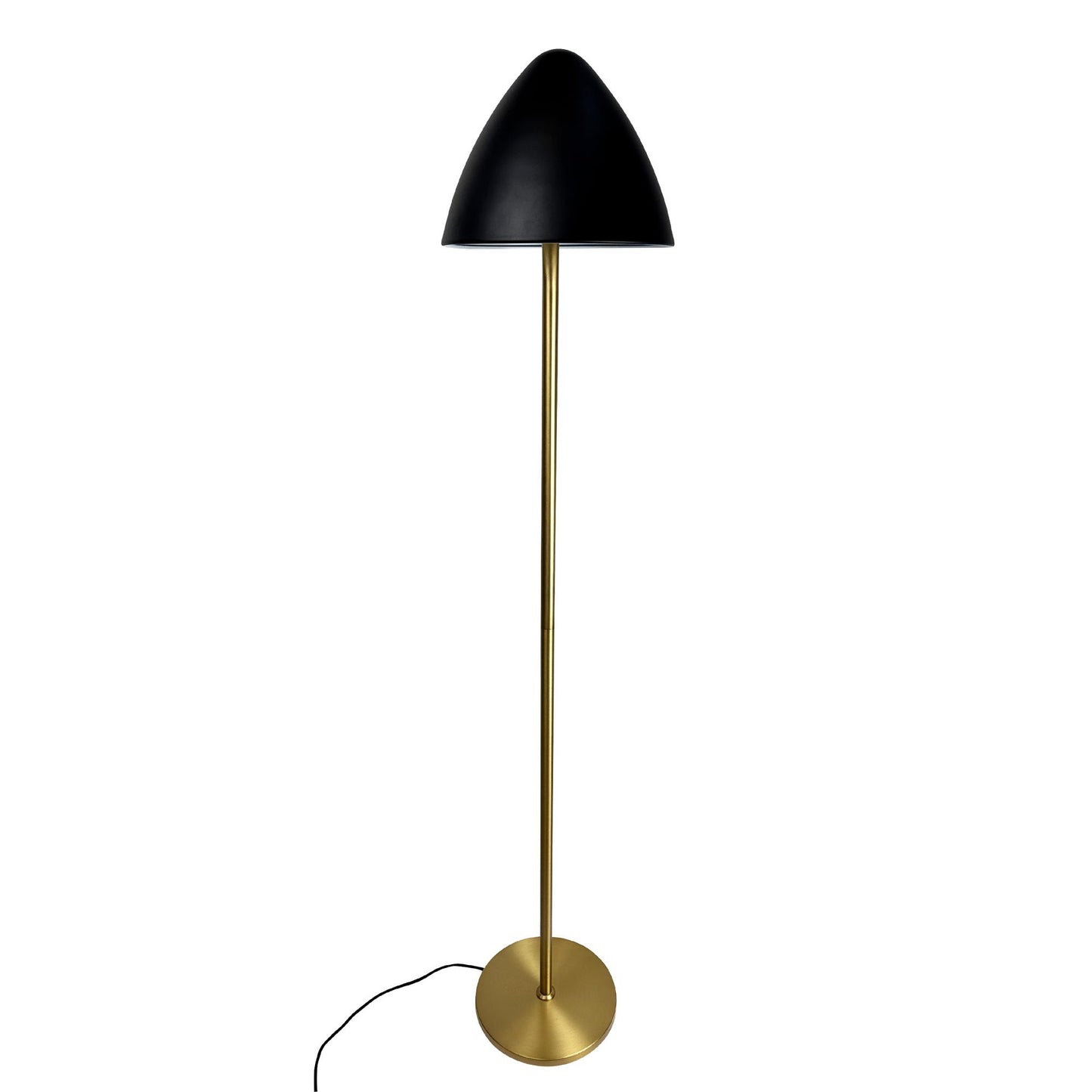 Oulu Floor Lamp by Dyberg Larsen #Black/ Brass