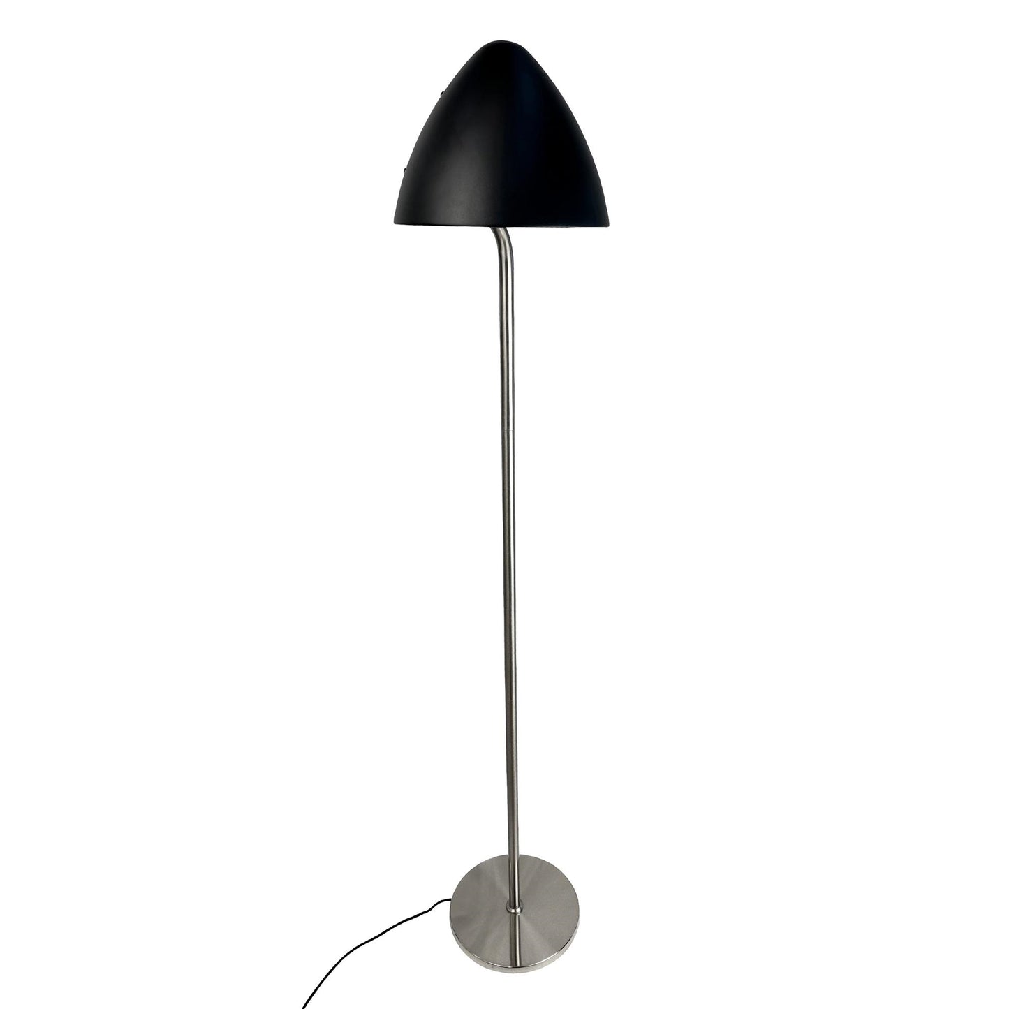 Oulu Floor Lamp by Dyberg Larsen #Black/ Brushed Steel