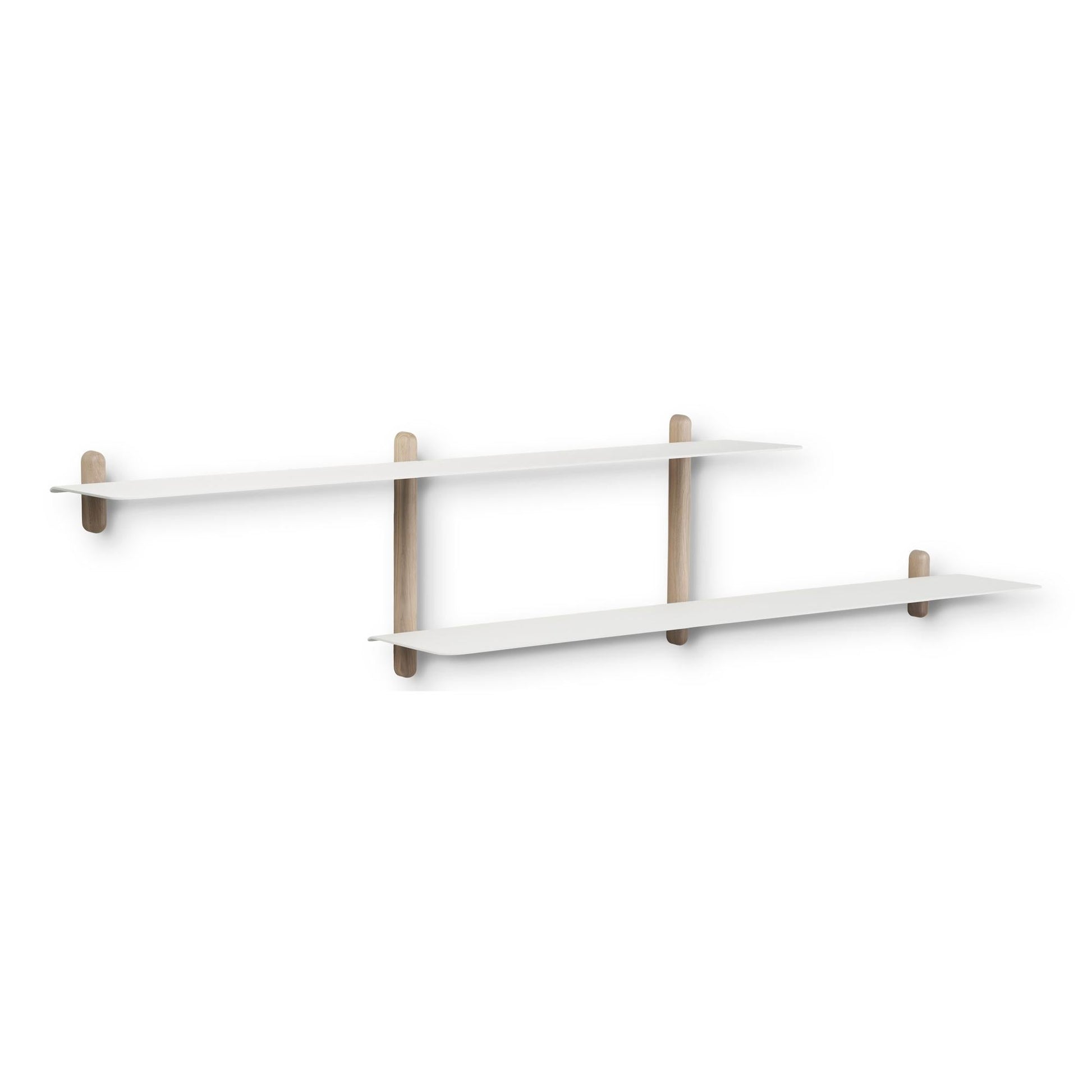 Nivo Shelf H by Gejst #Light Oak/White