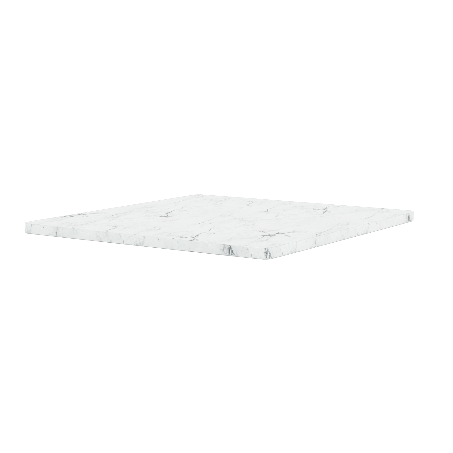Panton Wire Top Plate 34.8 cm x 34.8 cm by Montana #White marble