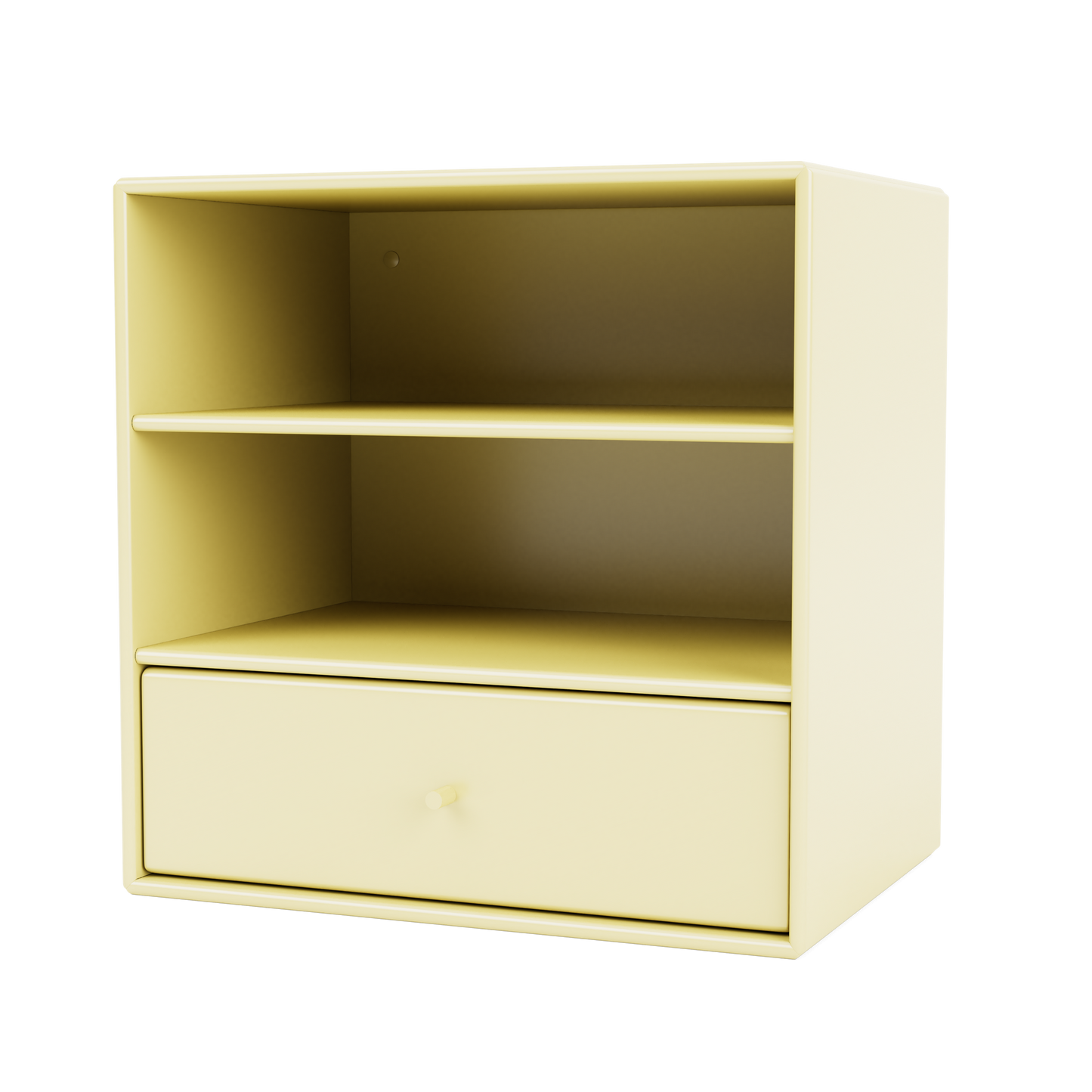 Mini 1005 Bookcase with Drawer by Montana #Camomile