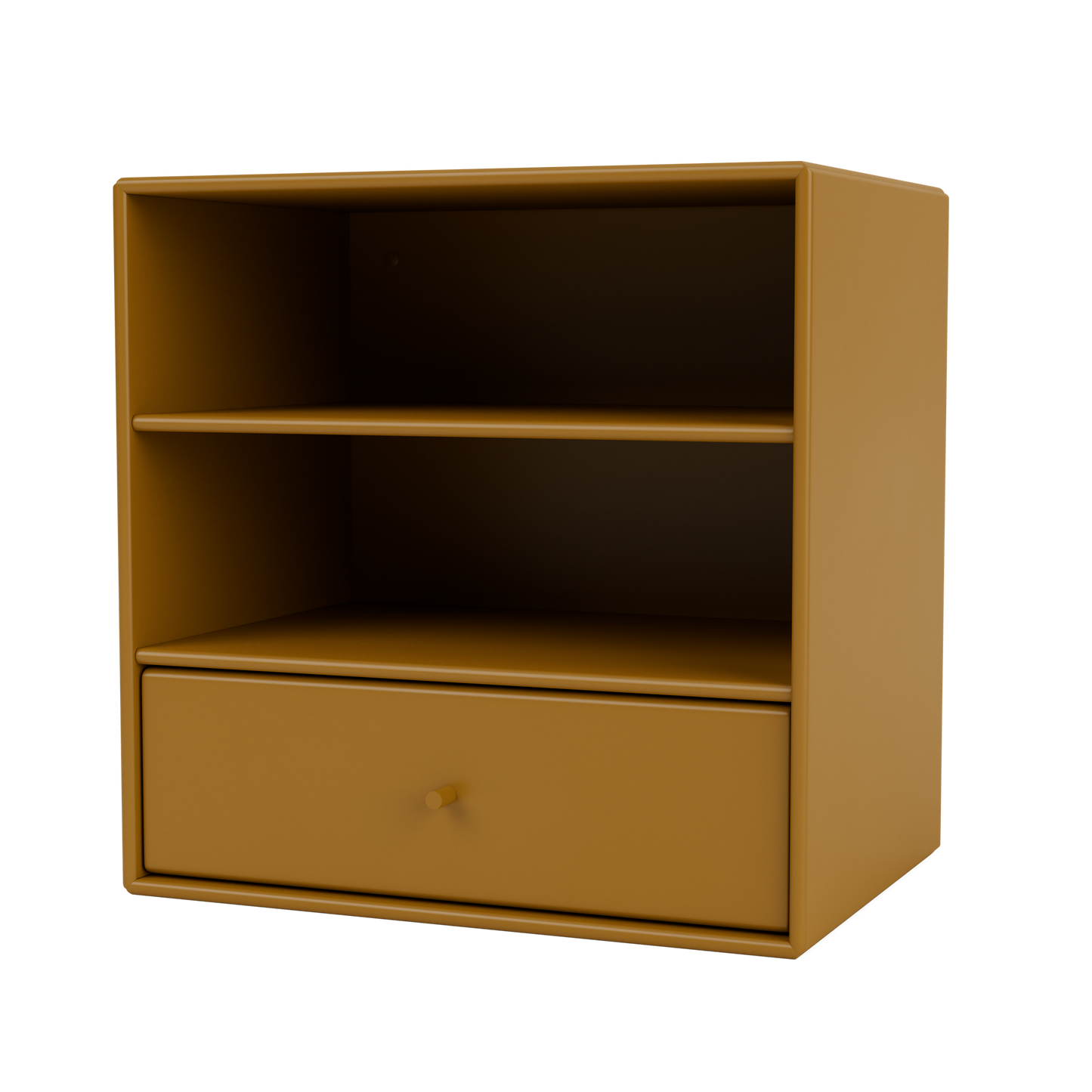 Mini 1005 Bookcase with Drawer by Montana #Amber