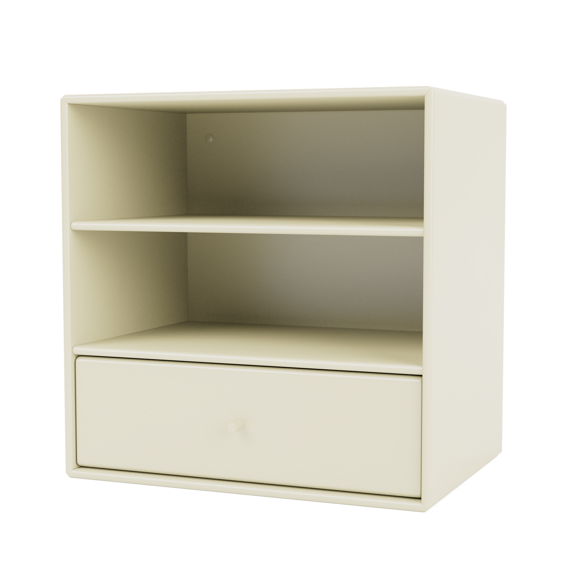Mini 1005 Bookcase with Drawer by Montana #Vanilla